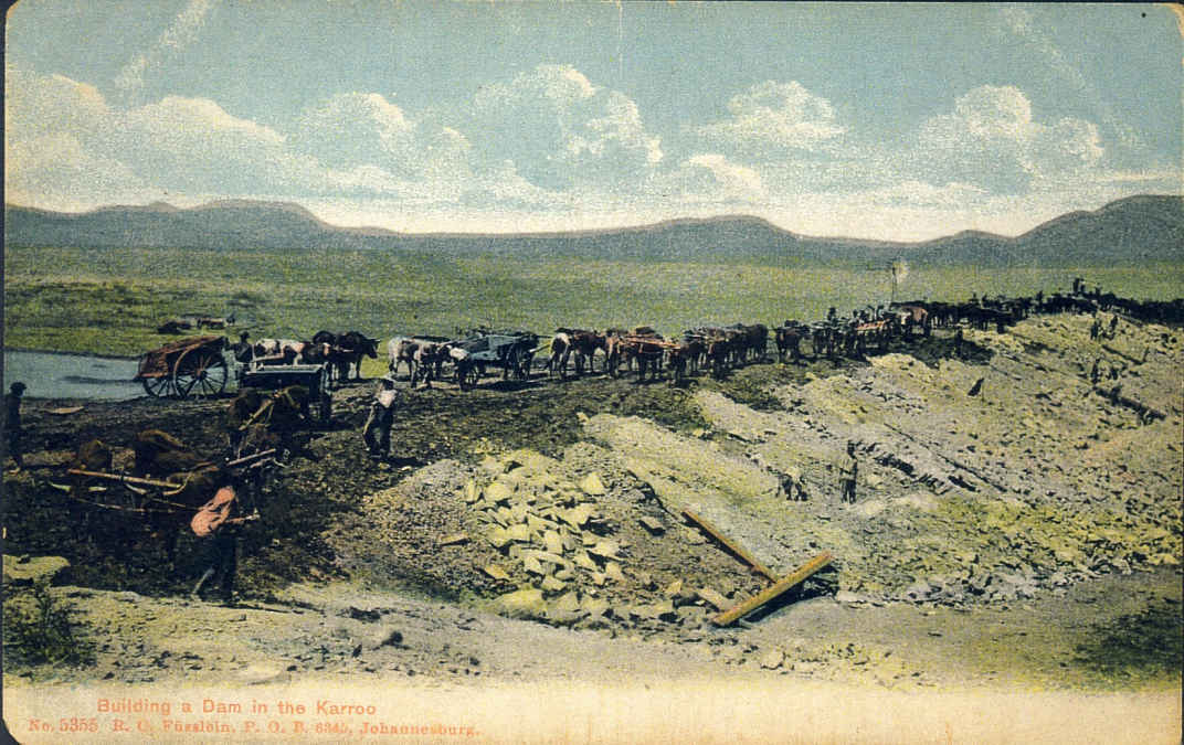 Cape Province Karoo, Building a Dam