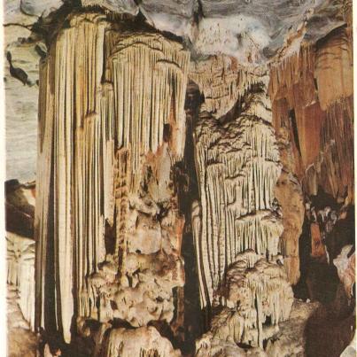 The Cango Caves , the Curtains