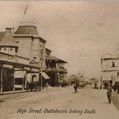 Cape Province Oudtshoorn, High Street Looking South