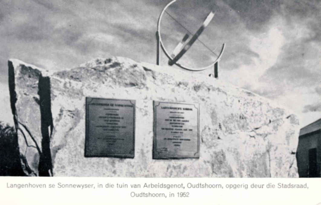 Oudtshoorn - Langenhoven Sonwyser