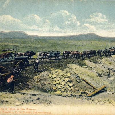 Cape Province Karoo, Building a Dam