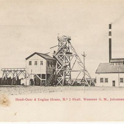 Mine No 2 Wemmer Gold Mine JHB