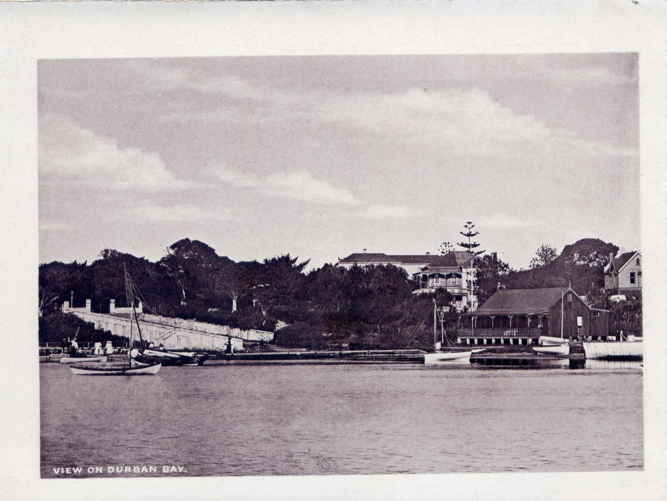 Natal, View on Durban Bay