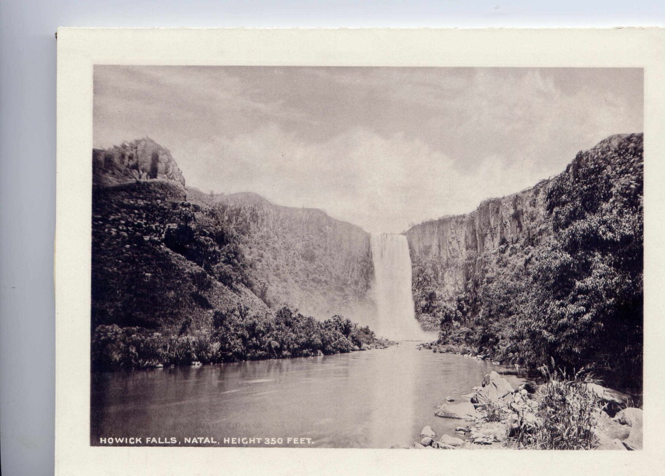 Natal, Howick Falls, Natal, Height 350 feet