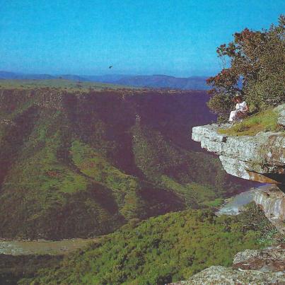 Oribi Gorge_Hanging rock
