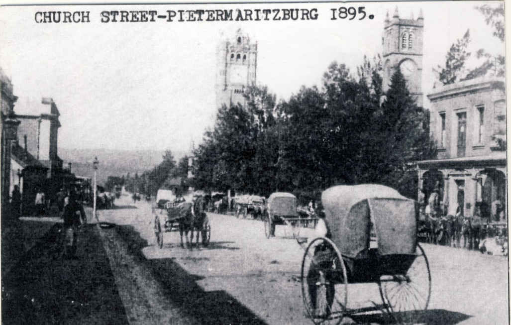 PIETERMARITZBURG Church Street c 1895
