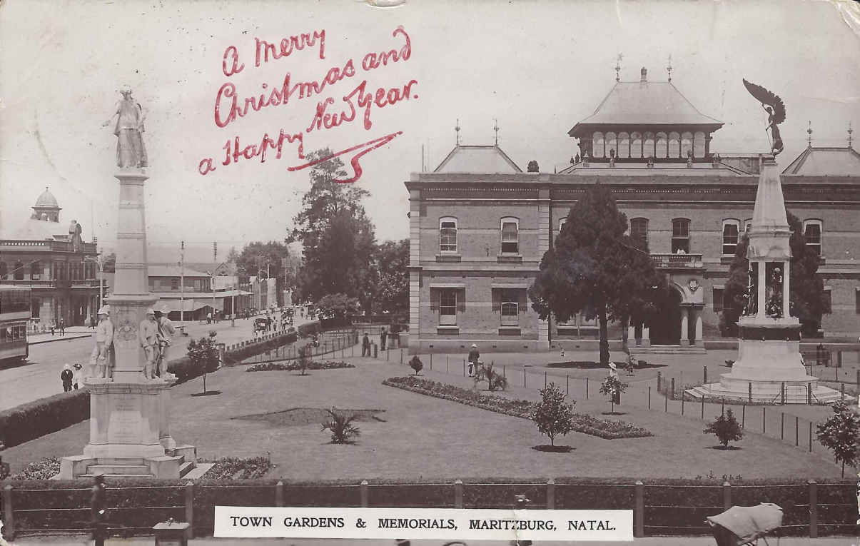 Town Gardens and Memorials, Maritzburg, Natal