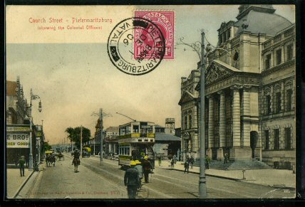 Pietermaritzburg Church Street Colonial offices