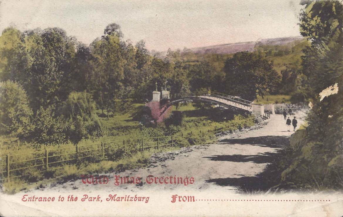 Entrance to the Park, Maritzburg