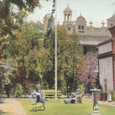 Kimberly Public Library Gardens postal cancellation 1907