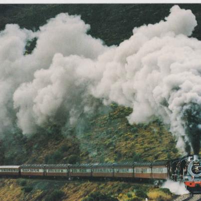 Steam Train between George and Knysna