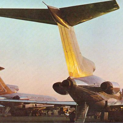 Boeing 727 vliegtuie Jan Smutslughawe Kemptonpark Tvl