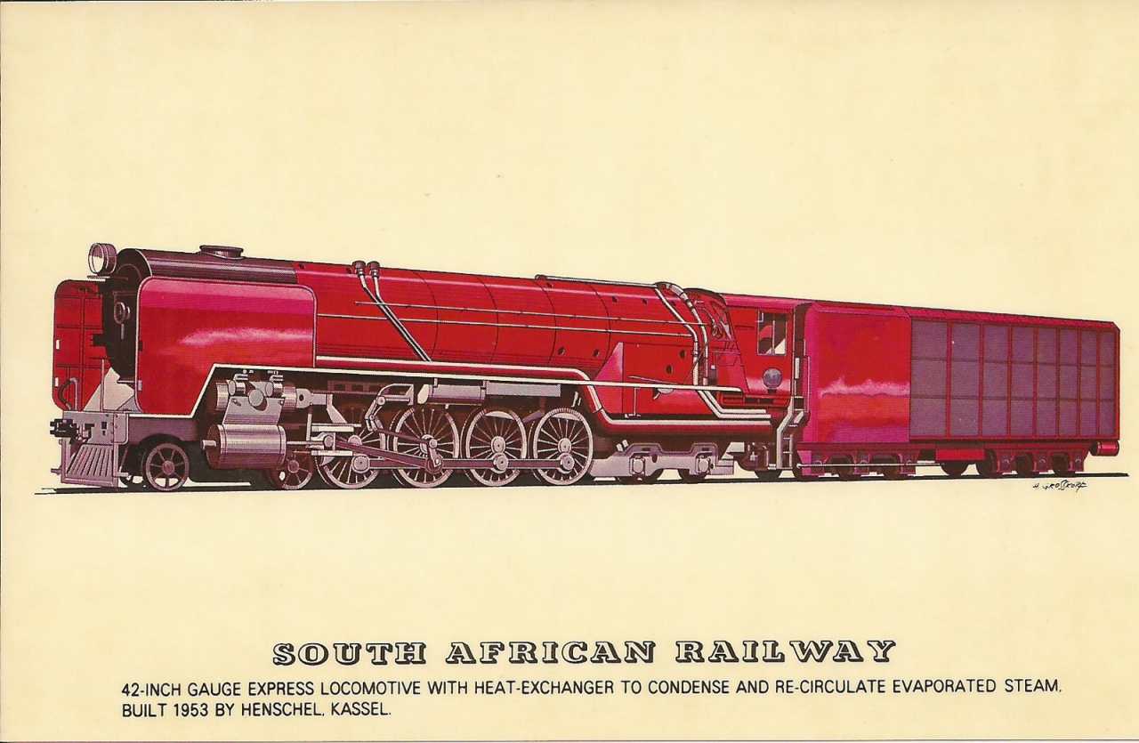 SAR steam locomotive