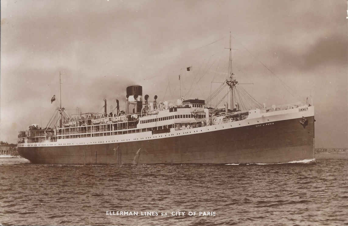 Ellerman Lines s.s. City of Paris