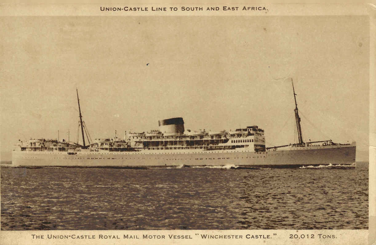Union Castle Line_Winchester Castle