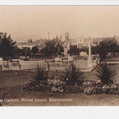 Gardens, Market Square, Bloemfontein