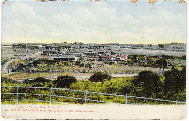 Bloemfontein View of Tempe from Tank Hill