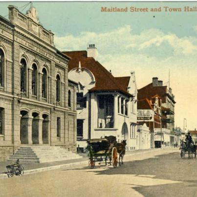BLOEMFONTEIN Maitland Street &amp; Town Hall