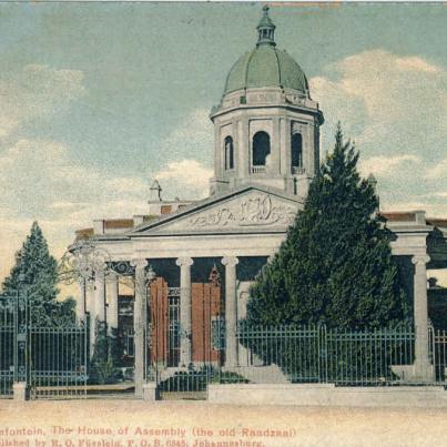 Bloemfontein The House of Assembly (Old Raadzaal)