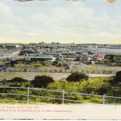 Bloemfontein View of Tempe from Tank Hill