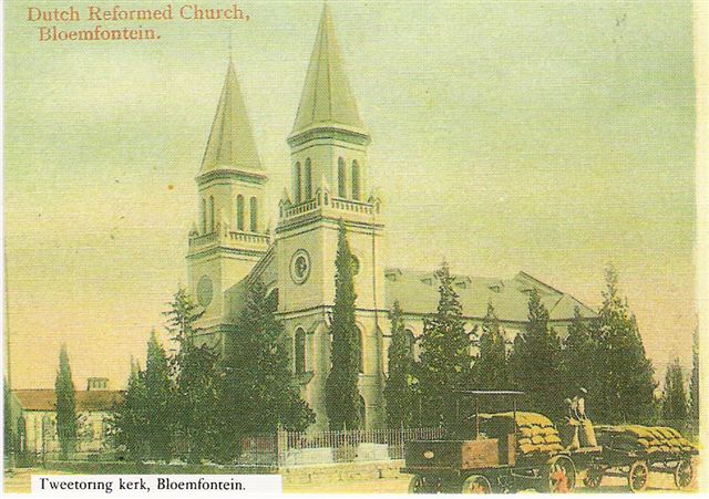 Bloemfontein Dutch Reformed Church Twin Tower Church