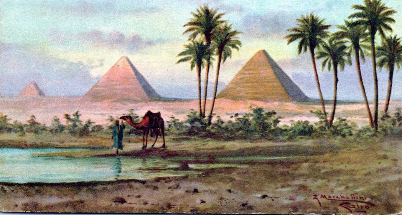 The Pyramids of Gizeh