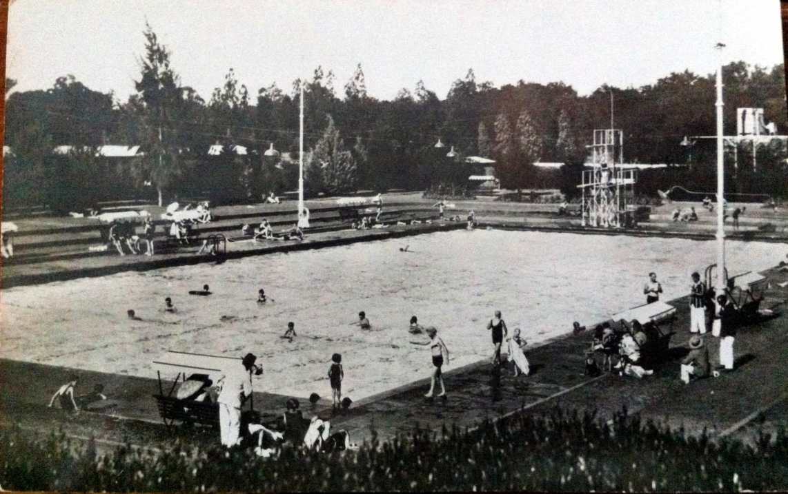 Bulawayo Rhodesia, The Municipal Swimming Baths 1936