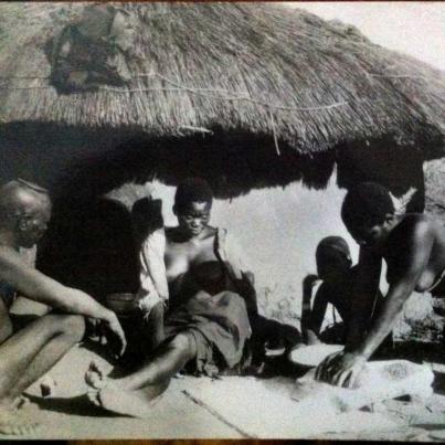 Matabele Natives at Home, Rhodesia 1936