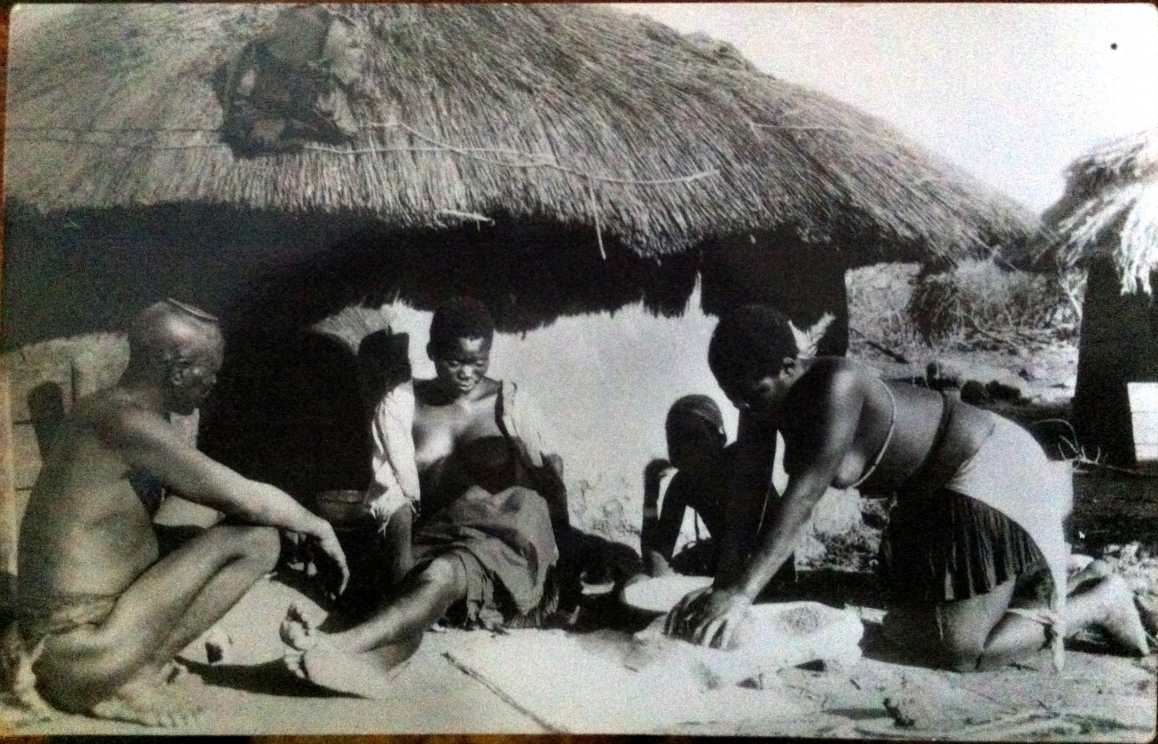 Matabele Natives at Home, Rhodesia 1936