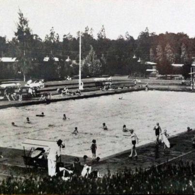 Bulawayo Rhodesia, The Municipal Swimming Baths 1936