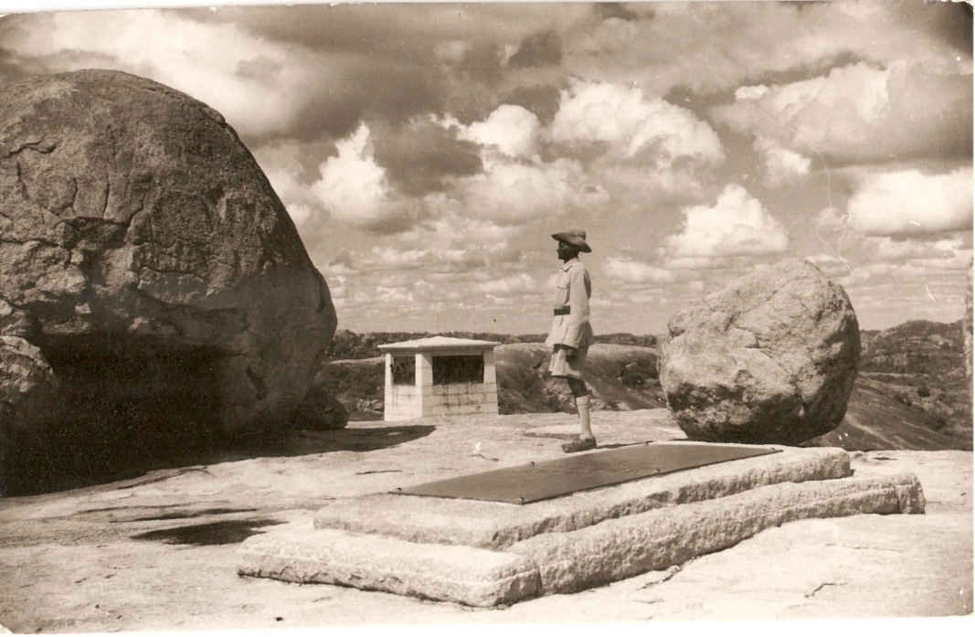 Rhodes grave Matopos, Bulawayo, Southern Rhodesia