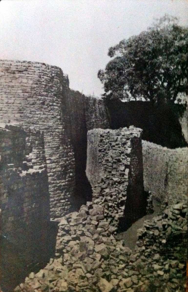 Zimbabwe Ruins, The Elliptical Temple 1936