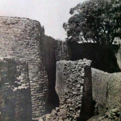 Zimbabwe Ruins, The Elliptical Temple 1936