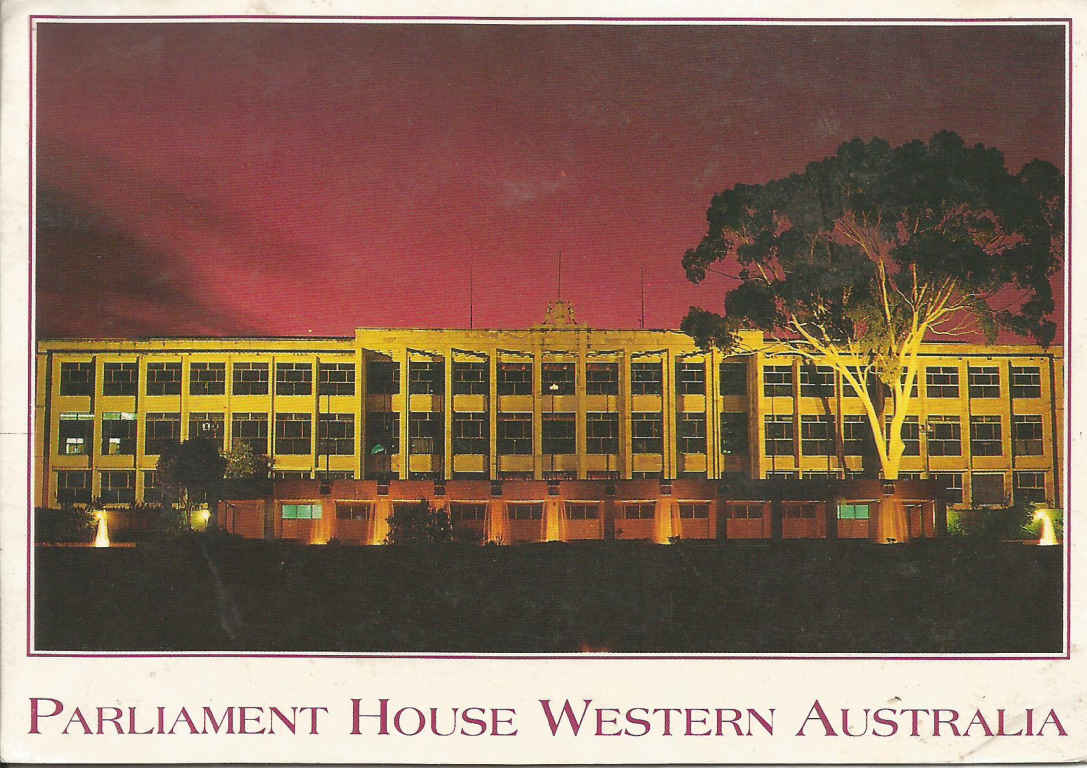 Perth, Parliament House at Night