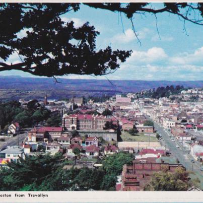 Launceston from Trevallyn, Tasmania