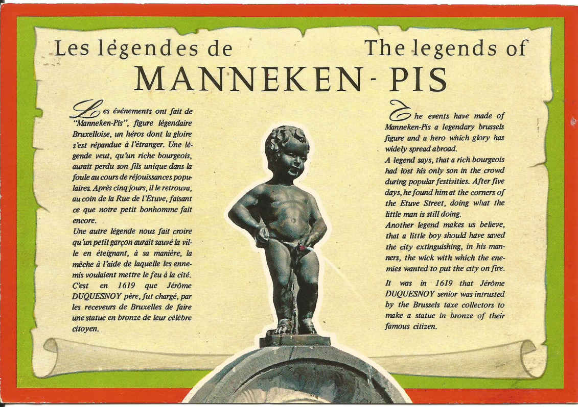 Brussels, The Legends of Manneken-Pis