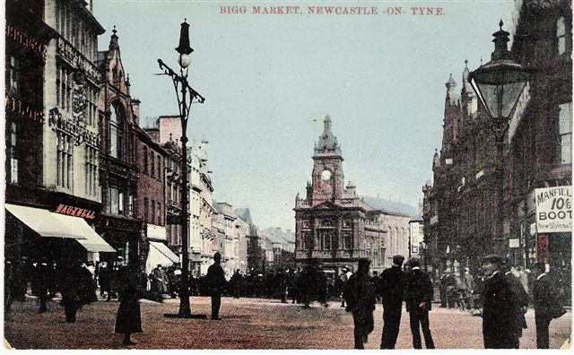 Newcastle On Tyne Bigg Market