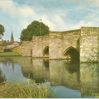 Bakewell, The river Wye at Bakewell