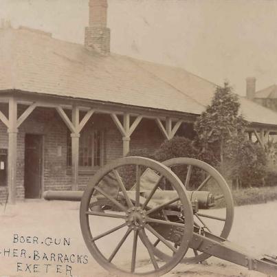 Boer Gun, Higher Barracks, Exeter