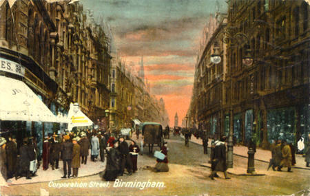Birmingham Corporation Street 1916