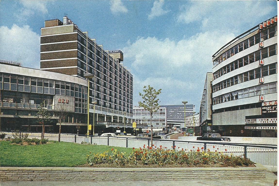 Birmingham, The Albany Hotel and Smallbrook Ringway
