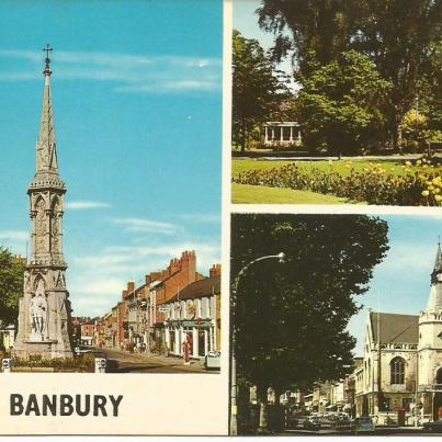 Banbury, The Cross_ People's Park_ The Town Hall