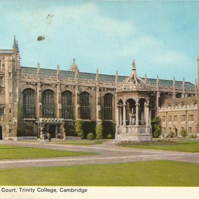 Cambridge, The Great Court, Trinity College