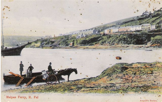 Cornwall, Falmouth Malpas Ferry