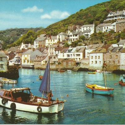Cornwall, Polperro, The Harbour