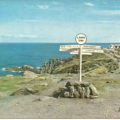 Land's End, First and Last Novelty Signpost in England