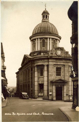Cornwall, Penzance The Square and Clock.jpg