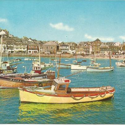 Cornwall, St. Ives, View from the Harbour