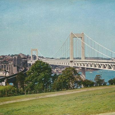 Cornwall, The Tamar Bridges