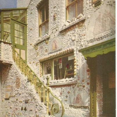 Cornwall, Polperro, The Shell House